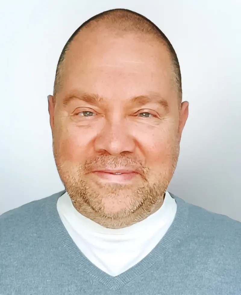 Porträt von Chrisch Leisten, systemischer Paartherapeut und Autor